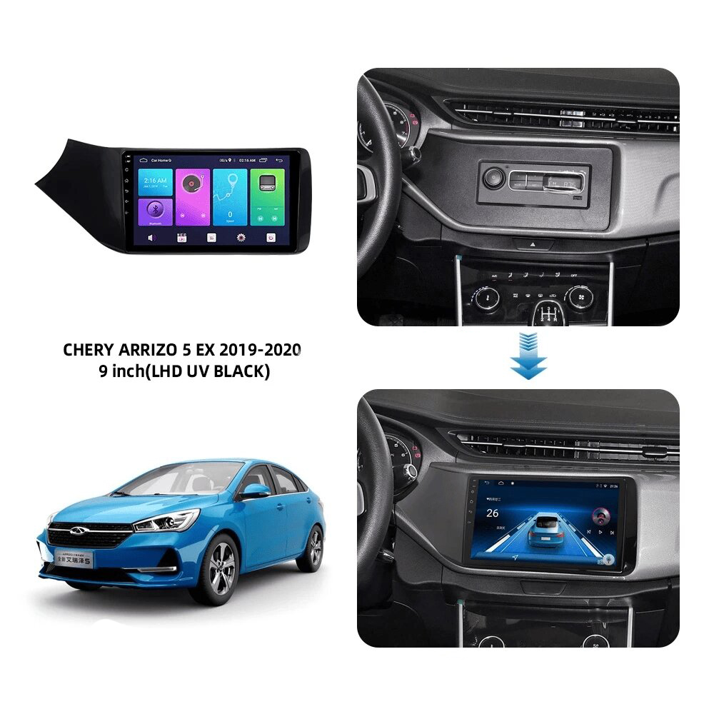 Переходная рамка для автомобиля Chery Arrizo 5 EX (2019-2020)