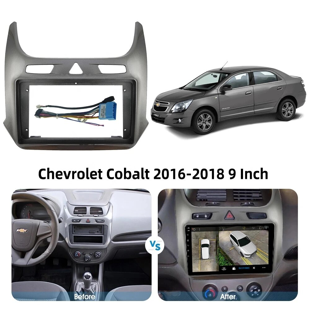 Переходная рамка для автомобиля Chevrolet Cobalt (2016-2018)