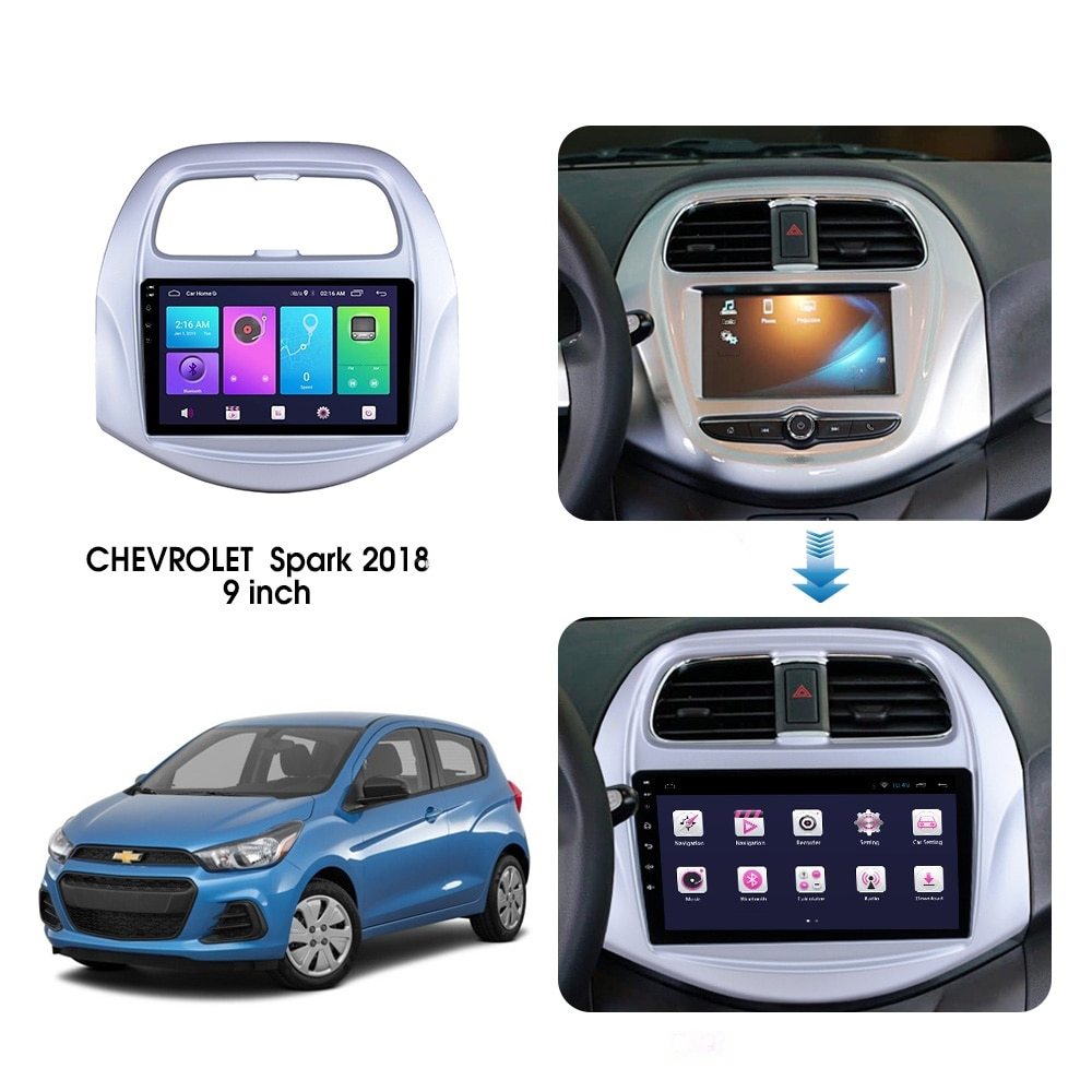 Переходная рамка для автомобиля Chevrolet Spark Baic Beat / Daewoo Matiz 2019