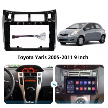 Переходная рамка Toyota Yaris / Vitz (2005-2011)