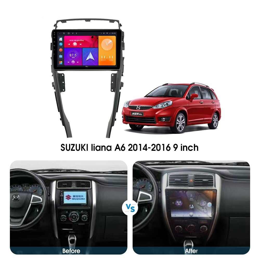 Переходная рамка для автомобиля Suzuki Iiana A6 (2014-2016)