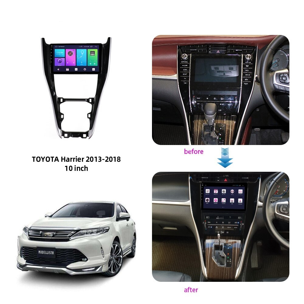 Переходная рамка для автомобиля Toyota Harrier (2013-2018)