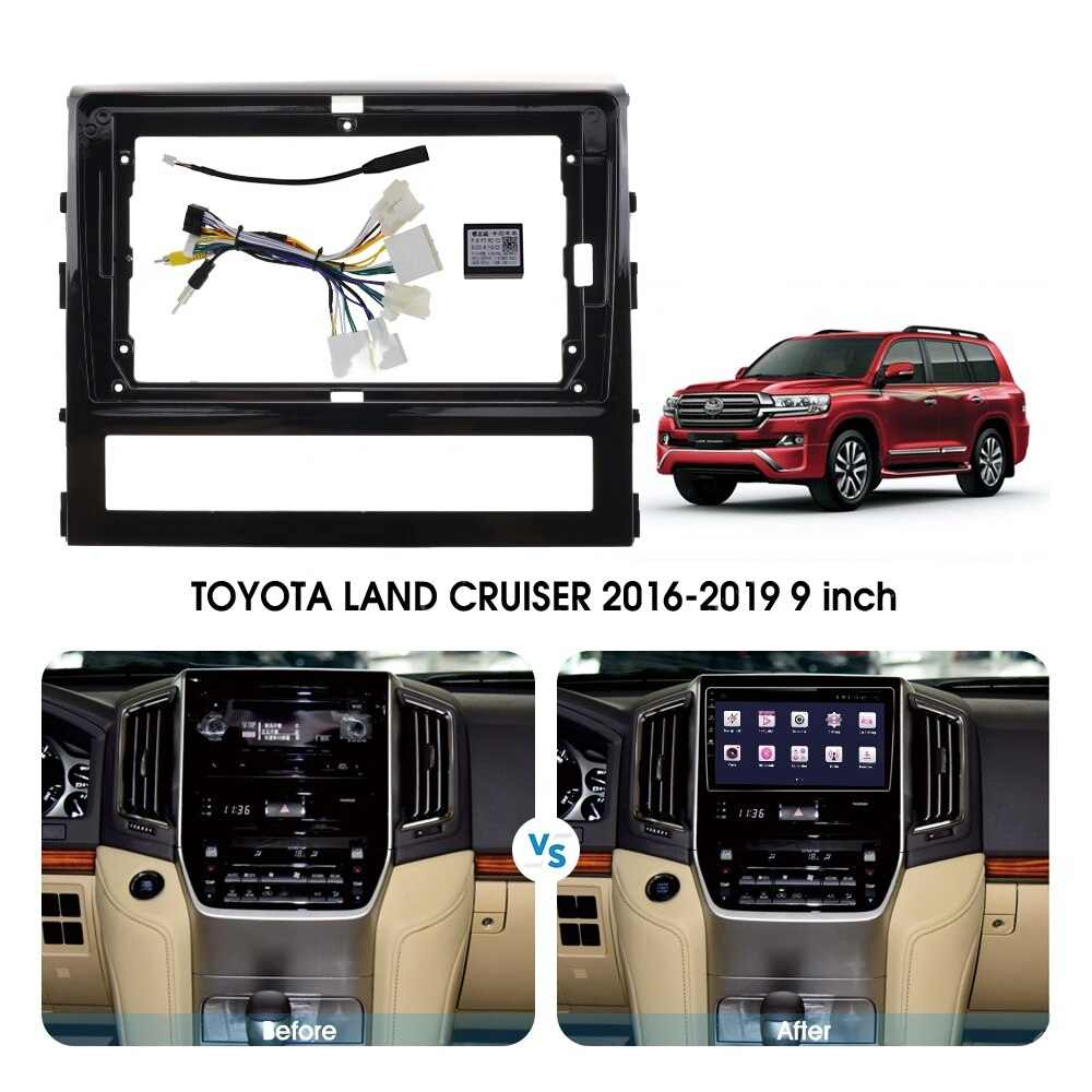 Переходная рамка для автомобиля Toyota Land Cruiser 200 LC200 (2016-2019)