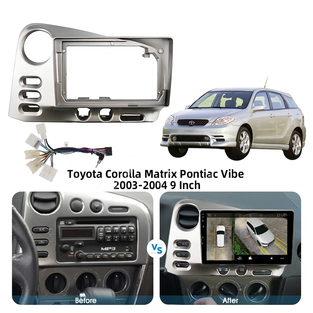 Переходная Рамка Toyota Matrix (2009-2014) / Pontiac Vibe (2003-2004).  Купить Toyota Переходная Рамка Toyota Matrix (2009-2014) / Pontiac Vibe  (2003-2004)